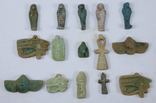 COLLECTION RARE ANCIENT EGYPTIAN PHARAONIC ANTIQUE Amulets Egypt History picture