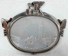 Vintage Venezia Piazza San Marco metal plaque Winged Lion souvenir - Venice picture