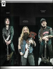 Lzzy Hale Zakk Wylde Zoltan Bathory of Five Finger Death Punch pin-up photo picture