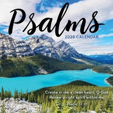 2026 Psalms Wall Calendar  Large Grids for Appointments and Scheduling  Verti... picture