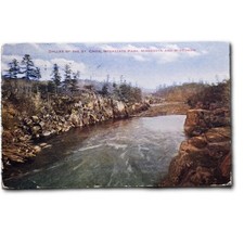 Postcard Dalles of the St Croix Interstate Park Minnesota Wisconsin 1909 H286 picture