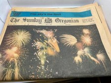 Sunday Oregonian Portland Newspaper July 4 1976 picture