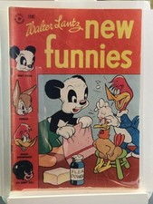 Walter Lantz New Funnies # 112 Key Early Woody Woodpecker Andy Panda Dell 1946 picture
