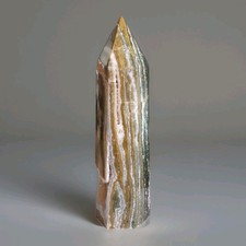 Natural Polished Druzy Ocean Jasper Tower Pillar 6.5
