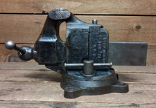 Vintage Reed No. 403-1/2 A Swivel Jaw Bench Vise USA picture
