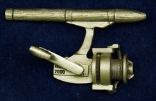 Empire Pewter Large Spinning Reel Pin picture