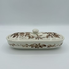 Antique 1887 Brown-Westhead Moore KEW Brush / Toothbrush Box Victorian Washstand picture