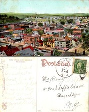 Dover, NJ Birdseye View Of City In New Jersey Postcard 58998 picture