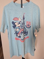 NWT 2026 Walt Disney World 55th Anniversary Blue T Shirt | Adult XL picture