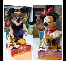 Disney's Mickey And Minnie TUNEY BOPPER Plush Musical Toy by Fisher Price New picture