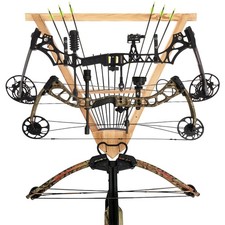 Wall Mounted Bow and Arrow Display Rack for Hunting and Archery Accessories 3... picture