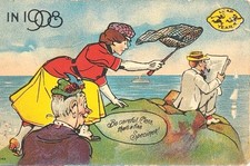 1908 Leap Year Picture Postcard - Leap Year Series ~ #-8434 picture