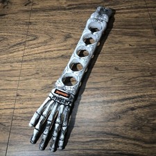 Jagermeister Halloween 20” Skeleton Arm Hand Flight Tray “Shot In The Arm” picture