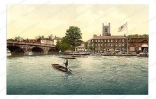 Henley-on-Thames Red Lion Hotel Standard Postcard COPY RPPC picture