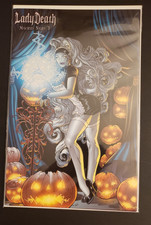 Lady Death: Mischief Night #1 2001 First Printing, Glow In The Dark. Ltd 2000 NM picture
