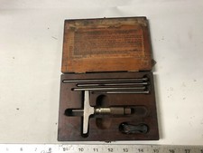 MACHINIST TOOL LATHE MILL Machinist Lufkin Depth Gage Gauge OkCb A picture
