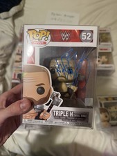 Wwe Mint Condition Jsa Signed Triple H Funko picture