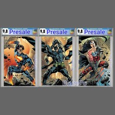 Absolute Batman Superman Wonder Woman #25 CGC 9.8 Hitch Connecting Set PRESALE picture