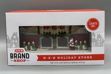 H-E-B Holiday Store CHRISTMAS VILLAGE STORE Holiday Brand Shop NIB picture