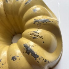 Vintage West Bend Bundt Cake Pan Cast Aluminum Fluted picture