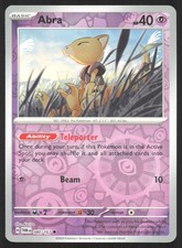 Abra Reverse Holo Common SV06: Twilight Masquerade 080/167 NM Kariya picture