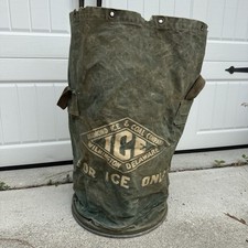 Antique Diamond Ice and Coal Company Canvas Bag 30