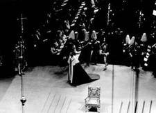 The Duke Edinburgh coronet carried page Mr N G Rees Mishipman - 1953 Old Photo picture