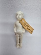 1890s Vintage Frozen Charlotte Dolls Kids Toys Japan Collectible Props W/TAG picture