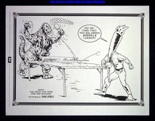 Godzilla vs The Flaming Carrot Bob Burden Comic 1993 Print Magazine Ad Poster picture