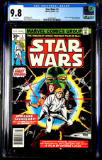 Star Wars #1 (1977) CGC 9.8 NM/MT WHITE Pages Classic Chaykin KEY 1st Printing picture