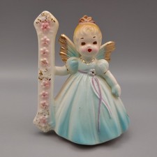 Vintage Josef Originals Angel Birthday #1 Figurine Japan With Original Sticker picture