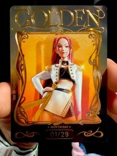 KPOP DEMON HUNTERS MIRA GOLDEN CARD 01/29 KAYOU ENERGY MONTH DAY RARE picture