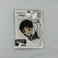 COSPA Evangelion Shinji Ikari Rubber Keychain Mascot Strap 60mm Multi-color New picture