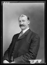 Photo:W.E. Johnston Portrait Man Mustache Suit c1905 1906 picture
