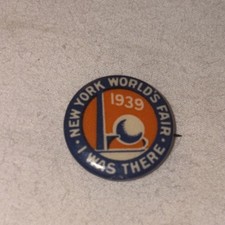 1939 New York World's Fair NYWF Small Pin “I Was There” picture