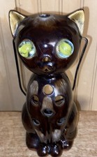 I Narco Vintage Cat Hanging Tealight Holder, Very Rare Piece picture