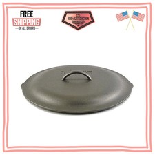 Lodge 12 Inch Cast Iron Lid Seasoned Skillet Cover Replacement picture