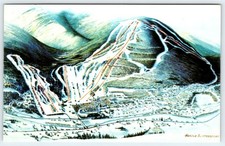Ski Trails Skiing Hunter Mountain New York Vintage Postcard AF580 picture