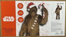 Star Wars 7.5 Ft Animated Chewbacca Decoration (New/Sealed) picture