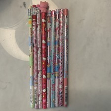 Lot of 9 Vintage Sanrio Hello Kitty Pencils 2000’s Tenorikuma, Jewelpet NEW picture