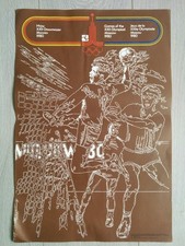 Vintage Original Soviet Moscow 1980 Olympic Games Sport Poster Handball picture