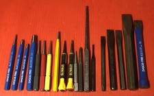 Punch & Chisel Lot. DASCO PRO, Stanley, DeWalt, P&C, Snap on PPC812B, Craftsman picture