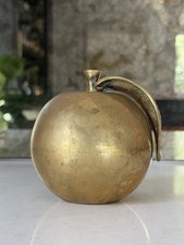 Vintage Brass Decor Lot 7 Monkey Bird Pelican Apple Box Dish Mini Bar Cart picture