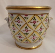 Vintage Laure Selignac Limoges France Porcelain Cache Pot Planter Jardiniere picture
