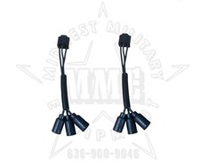 H4 HEADLIGHT PLUG ADAPTER TO FEMALE MILITARY PLUG M998 M923 M1078 picture