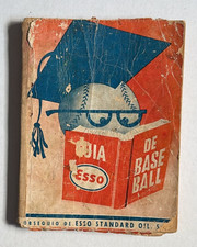 1954 Cuban Baseball Guide Book Vintage Esso Guia de Base Ball picture