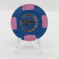 Town Tavern Casino Las Vegas Nevada 1967 $1 Casino Chip N2261 picture