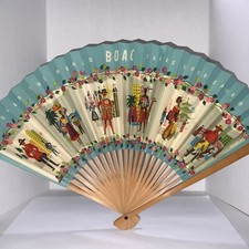 VTG 60s “ALL OVER THE WORLD BOAC TAKES GOOD CARE OF YOU
