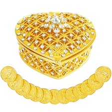 LAIAMER Wedding Arras Coins Set - Arras Para Boda Catolica, Arras De Boda Cri... picture