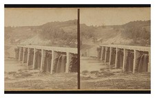 Portageville New York Aqueducts Standard Postcard picture